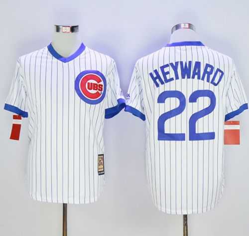 Chicago Cubs #22 Jason Heyward White Strip Home Cooperstown Stitched Baseball Jersey,We sell and wholesale Chicago Cubs #22 Jason Heyward White Strip Home Cooperstown Stitched Baseball Jersey on line form chian!